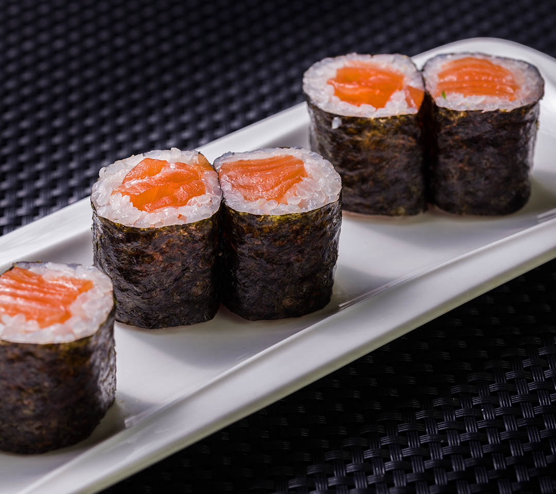 Hosomaki, un’altra presentazione classica di sushi